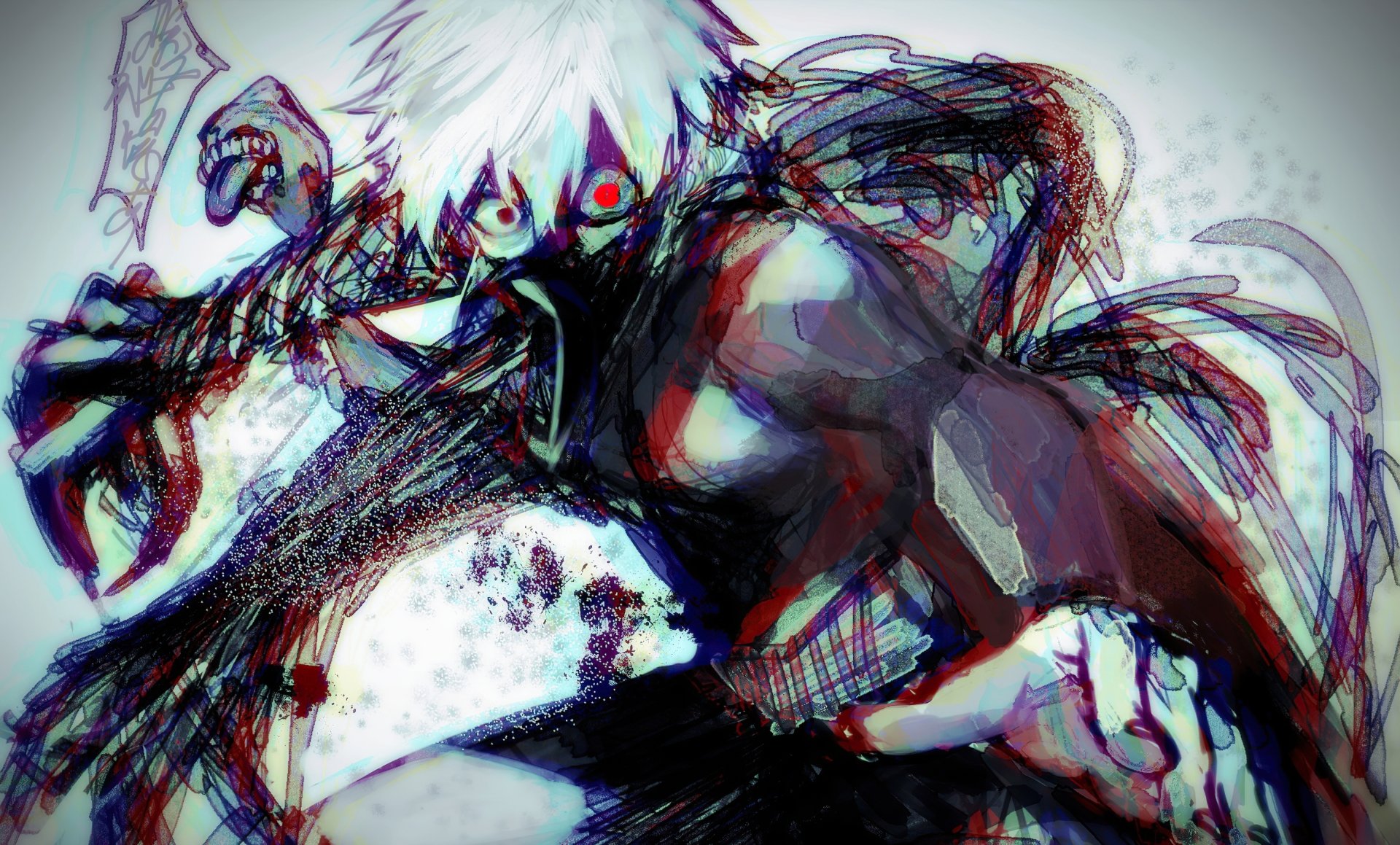 Tokyo Ghoul HD Wallpaper | Background Image | 3400x2052
