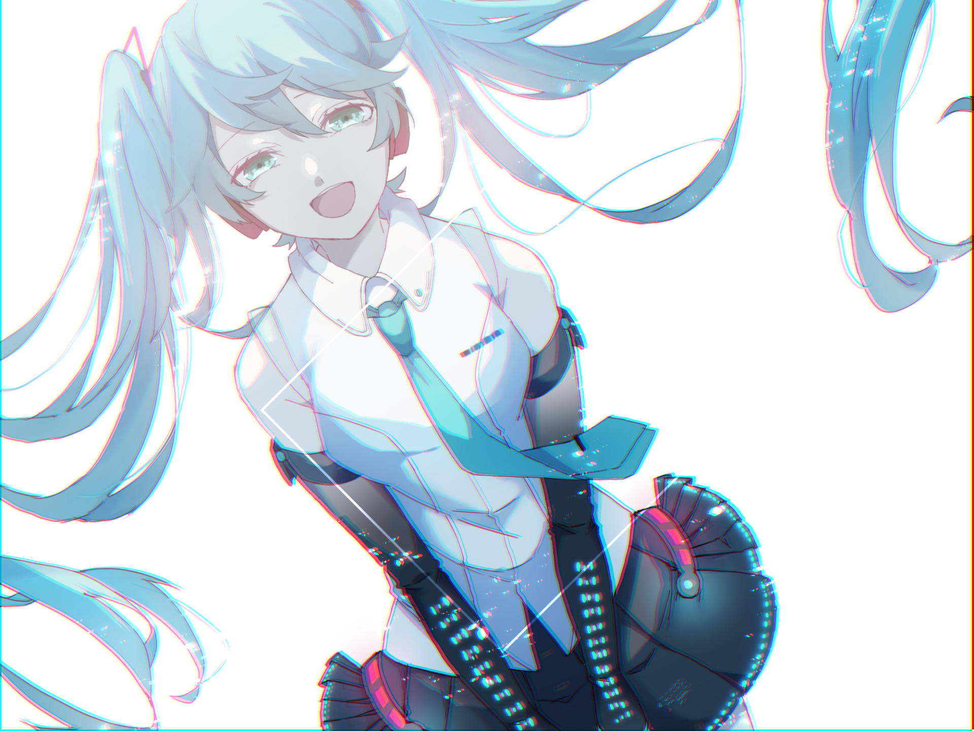 Download Hatsune Miku Anime Vocaloid HD Wallpaper by はきゅ
