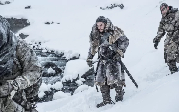 Richard Dormer Kit Harington Beric Dondarrion Jon Snow TV Show Game Of Thrones HD Desktop Wallpaper | Background Image
