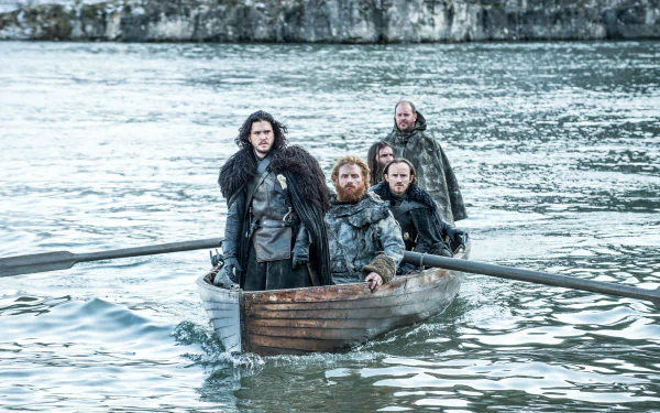 Kit Harington Kristofer Hivju Ben Crompton Dolorous Edd Tormund Giantsbane Jon Snow TV Show Game Of Thrones HD Desktop Wallpaper | Background Image