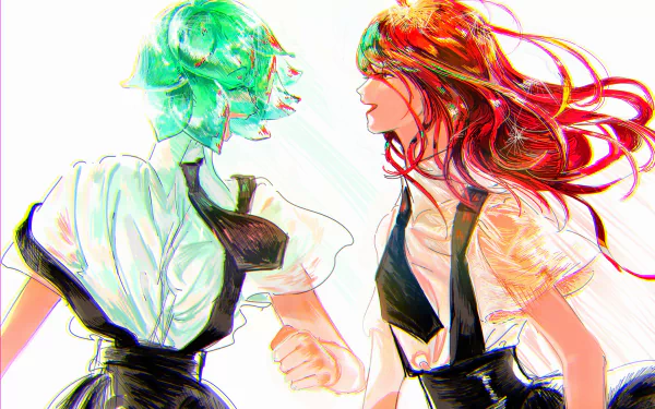 Phosphophyllite (Land of the Lustrous) Cinnabar (Land of the Lustrous) Anime Land of the Lustrous HD Desktop Wallpaper | Background Image