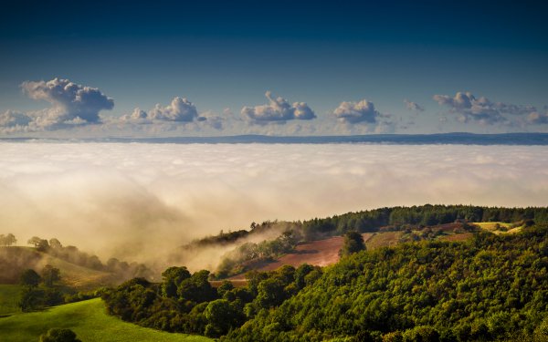 Nature Fog Landscape Cloud HD Wallpaper | Background Image