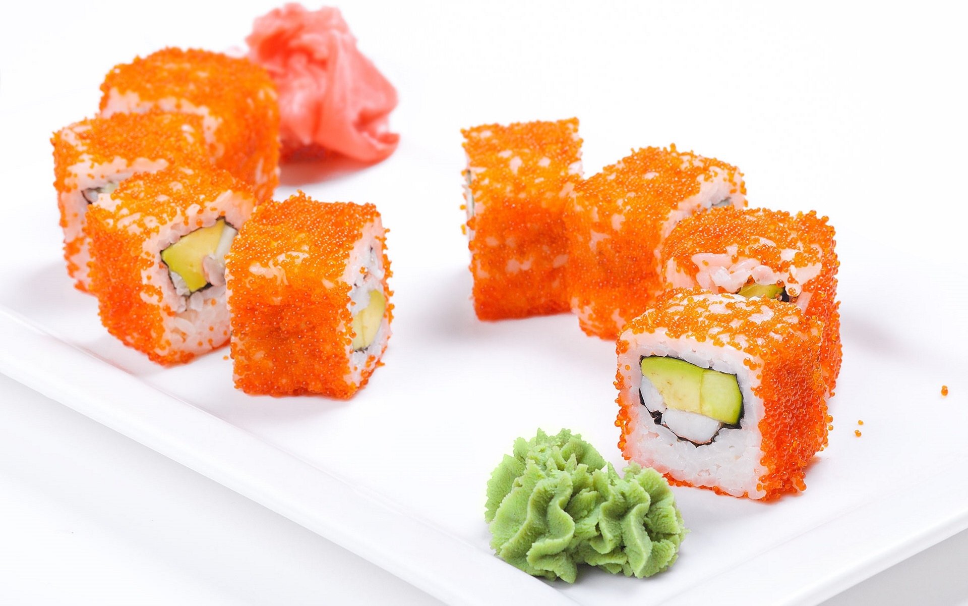 Download Seafood Food Sushi HD Wallpaper