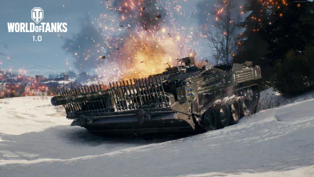 Stridsvagn 103 video game World of Tanks HD Desktop Wallpaper | Background Image