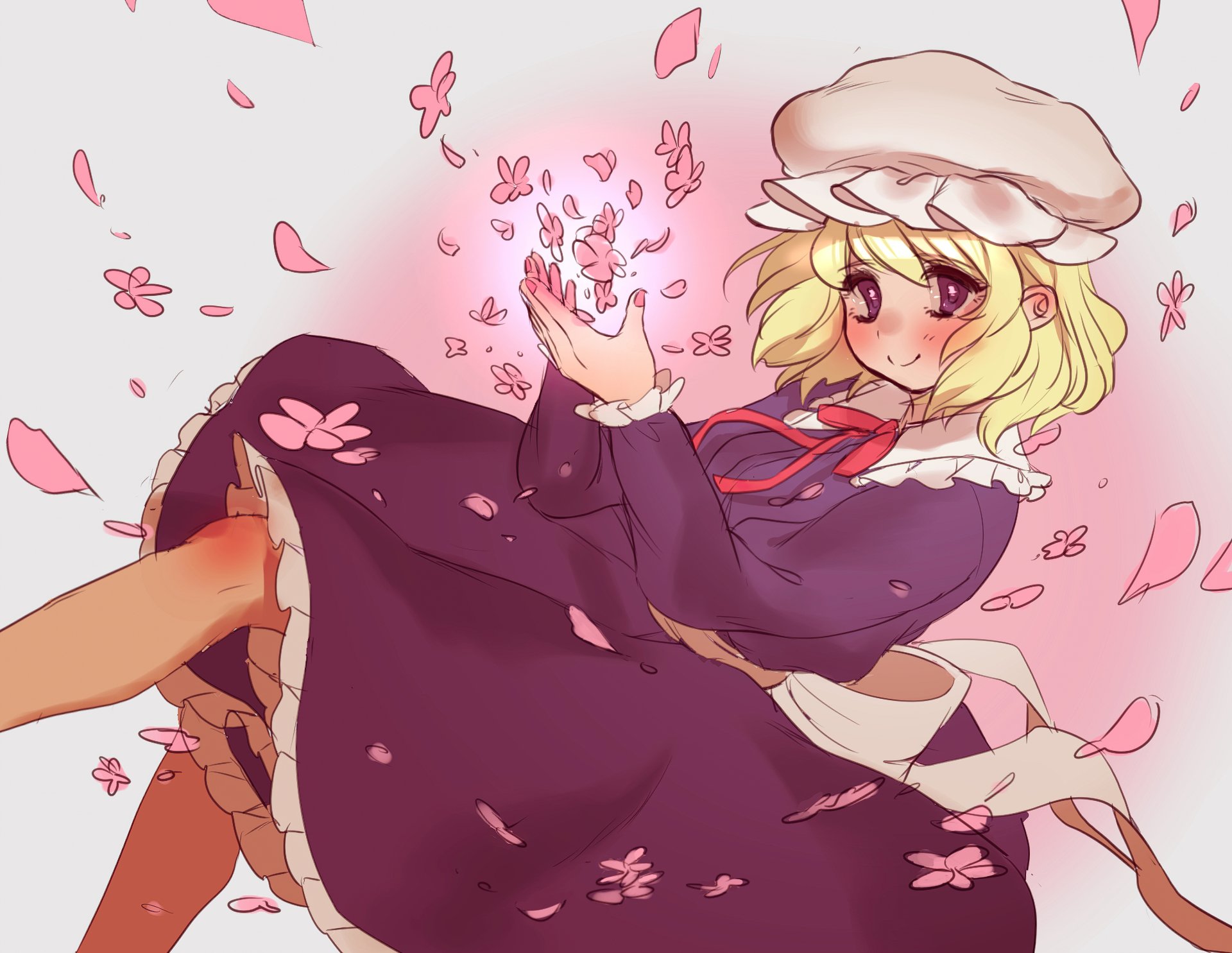 Download Maribel Hearn Anime Touhou HD Wallpaper by 政長