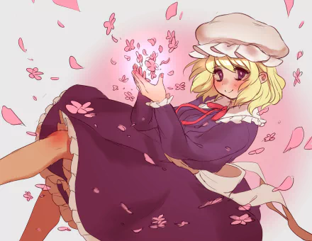 Maribel Hearn Anime Touhou HD Desktop Wallpaper | Background Image
