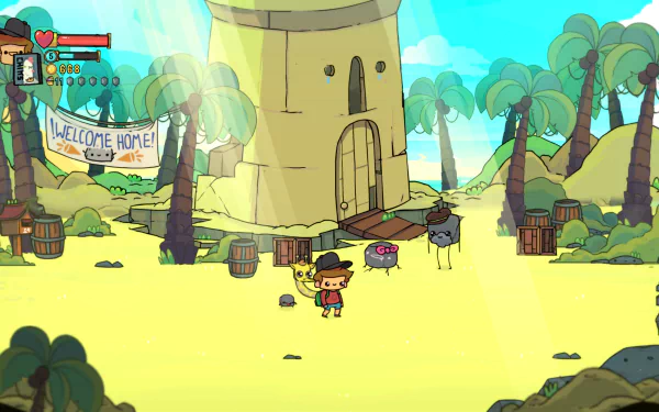 video game The Adventure Pals HD Desktop Wallpaper | Background Image