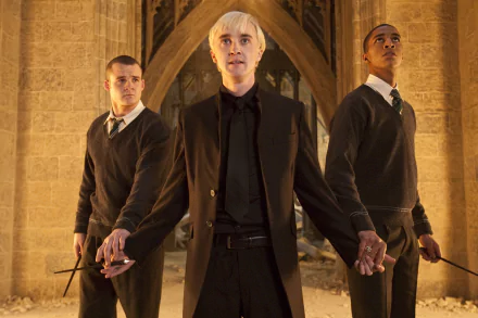 Draco Malfoy movie Harry Potter and the Deathly Hallows: Part 2 HD Desktop Wallpaper | Background Image