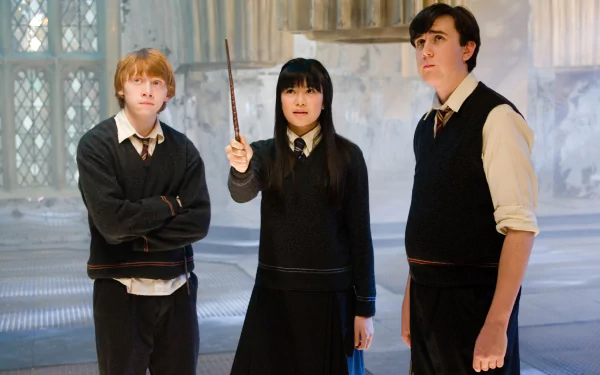 Neville Longbottom Cho Chang Ron Weasley movie Harry Potter and the Order of the Phoenix HD Desktop Wallpaper | Background Image