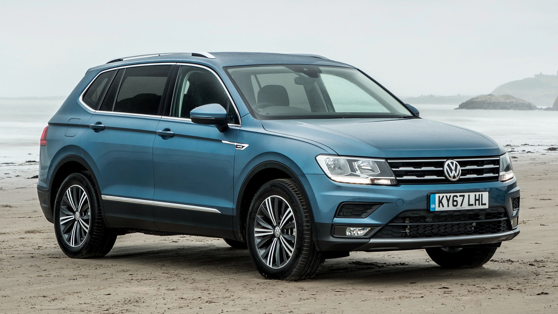 Download SUV Vehicle Volkswagen Tiguan Allspace 4k Ultra HD Wallpaper