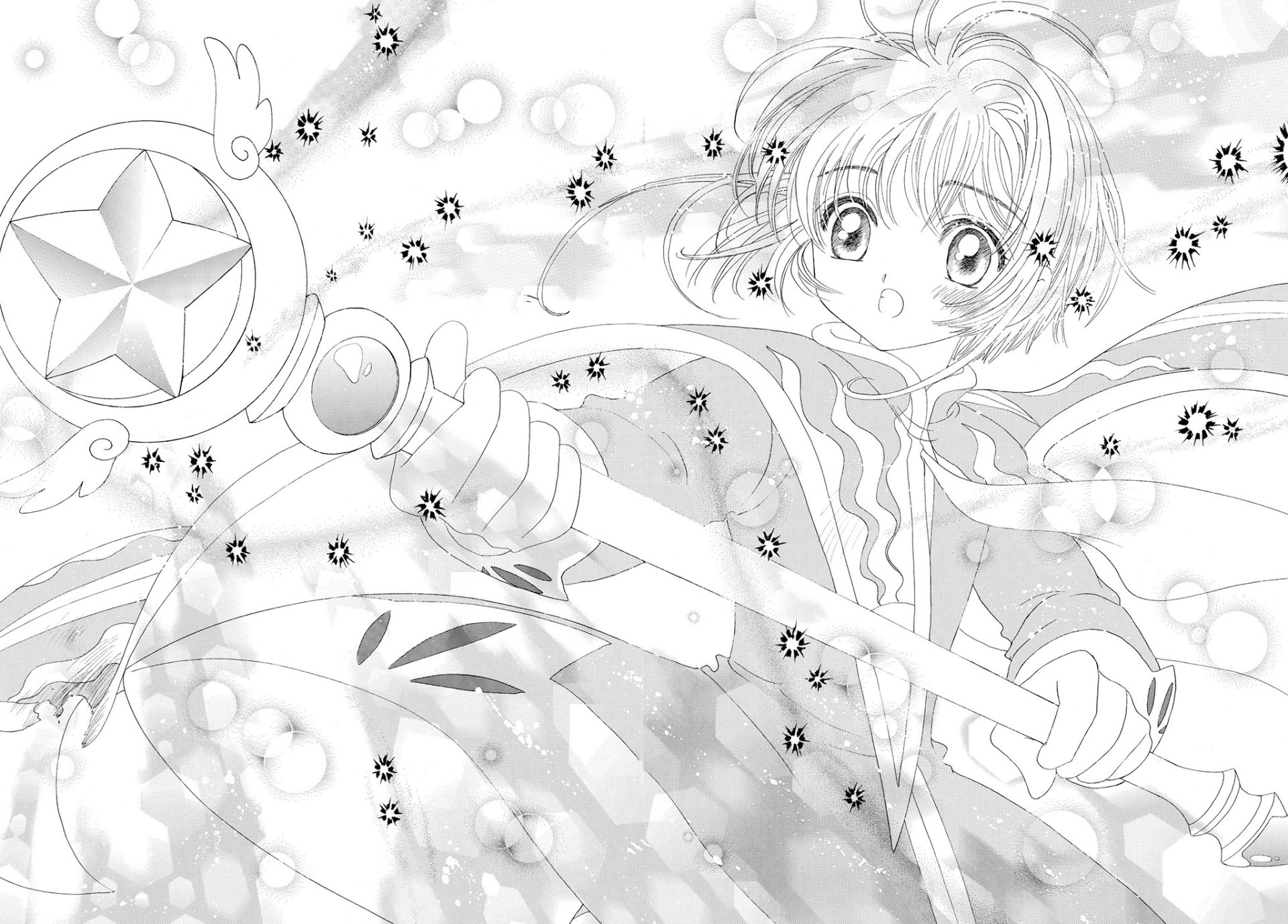 Download Sakura Kinomoto Anime Cardcaptor Sakura HD Wallpaper by clamp
