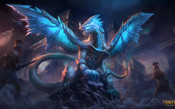 dragon Kukulkan (Smite) video game Smite HD Desktop Wallpaper | Background Image