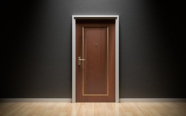 Artistic Door Number HD Wallpaper | Background Image