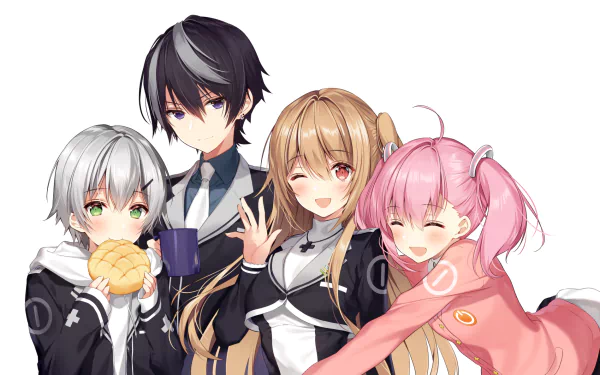 Anime Virtual Youtuber HD Desktop Wallpaper | Background Image