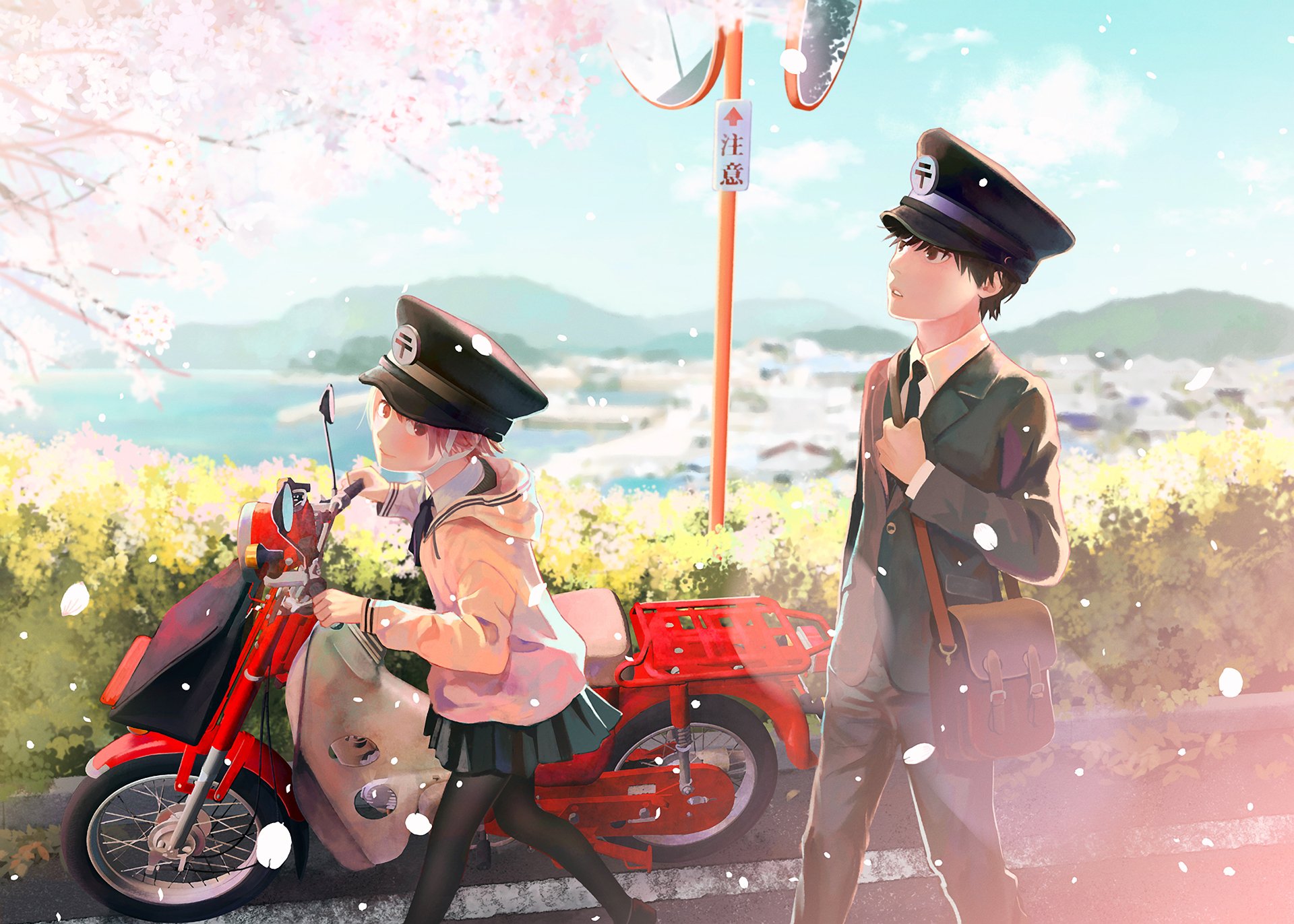 Download Anime Original HD Wallpaper by 中村ひなた