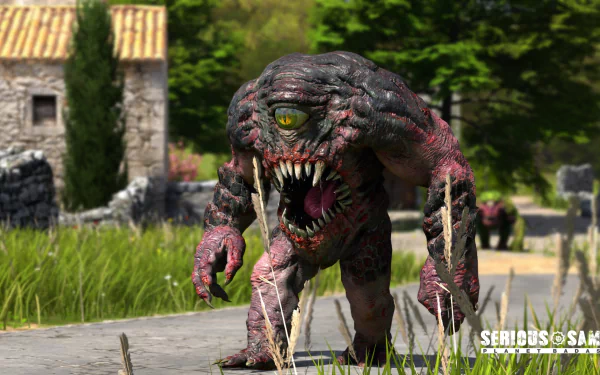video game Serious Sam 4 HD Desktop Wallpaper | Background Image