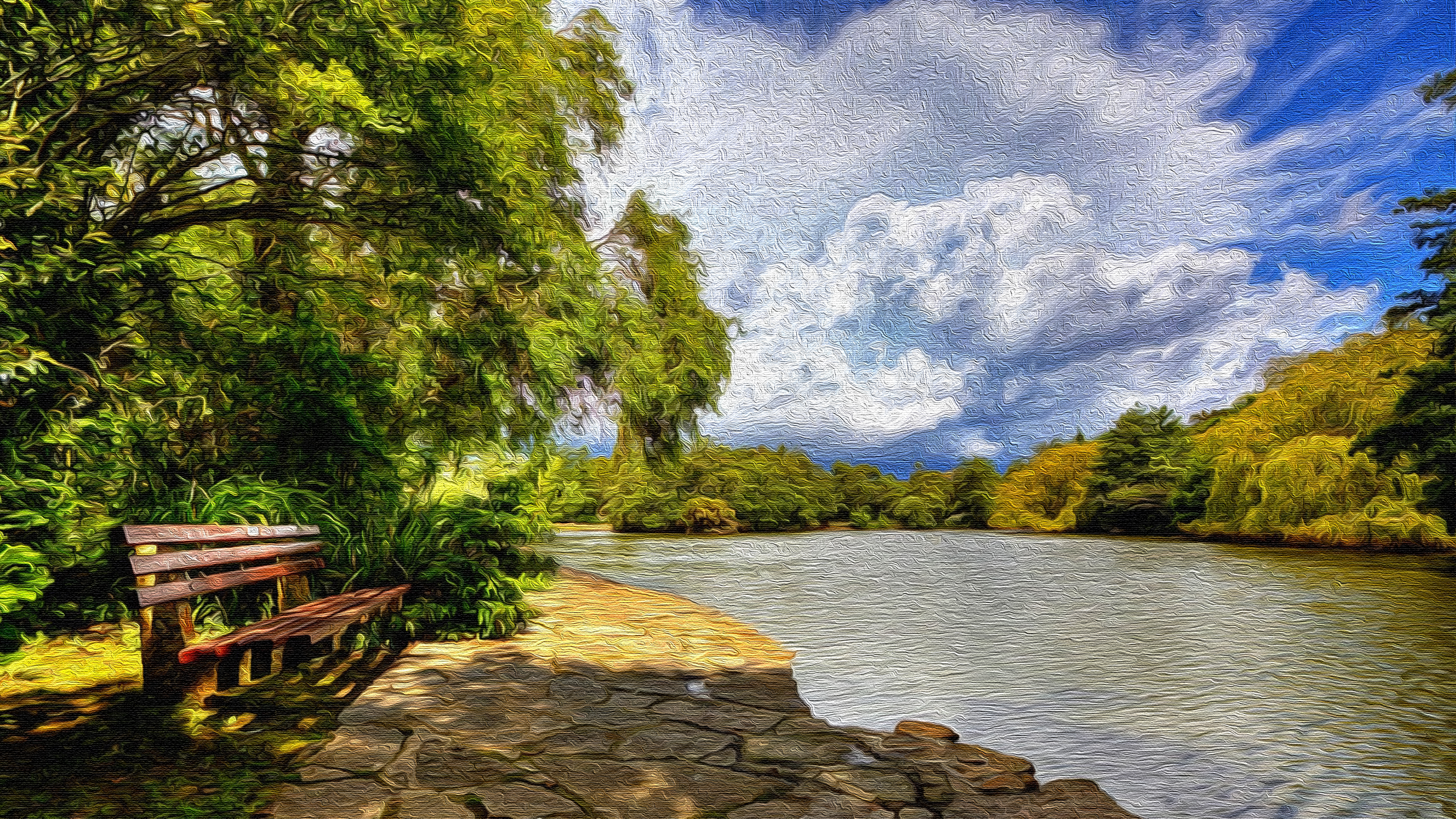 Artistic Lake HD Wallpaper | Background Image