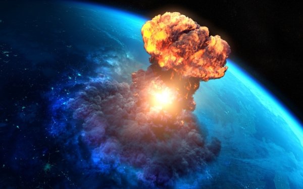 Sci Fi Explosion Apocalyptic Planet HD Wallpaper | Background Image