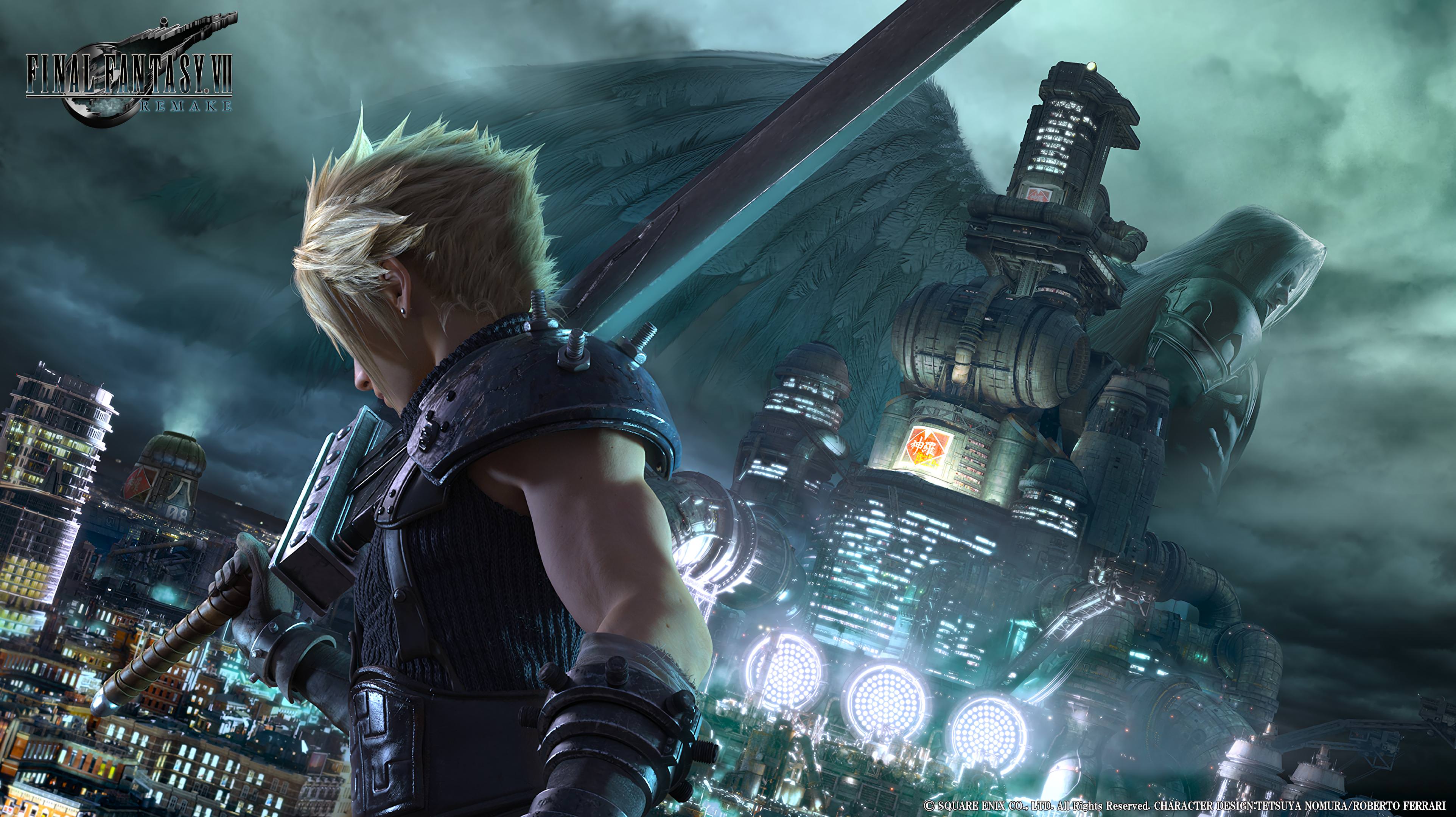 Final Fantasy VII Remake 4k Ultra HD Wallpaper