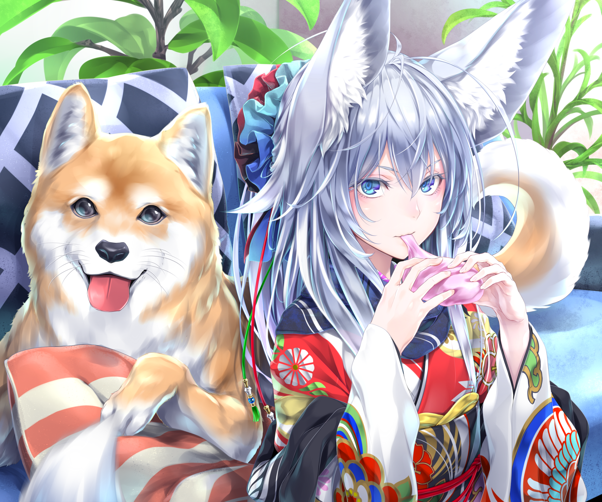 Download Anime Original HD Wallpaper by 倦怠類