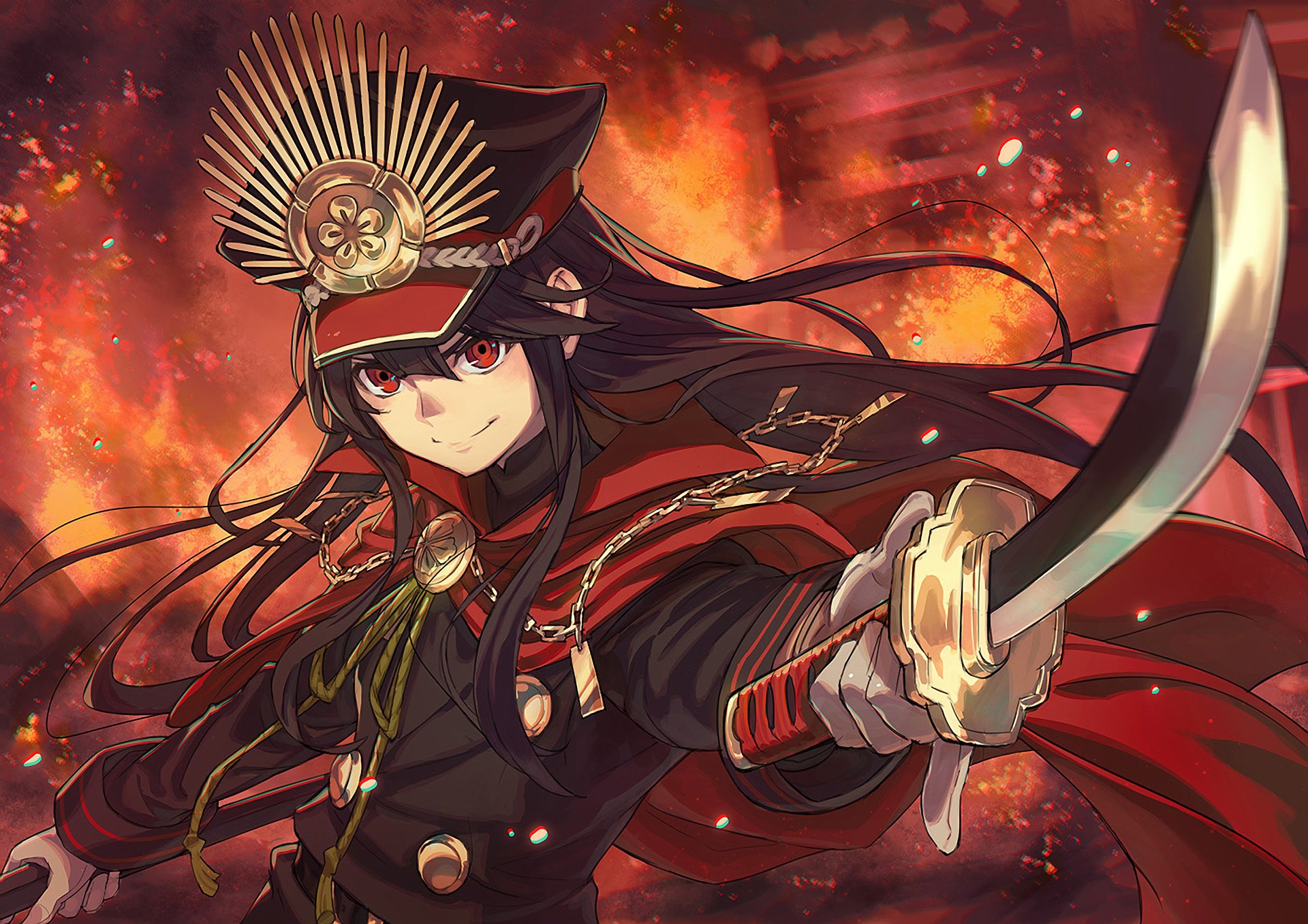 Download Oda Nobunaga (Fate/Grand Order) Anime Fate/Grand Order HD  Wallpaper by 草野シンタ