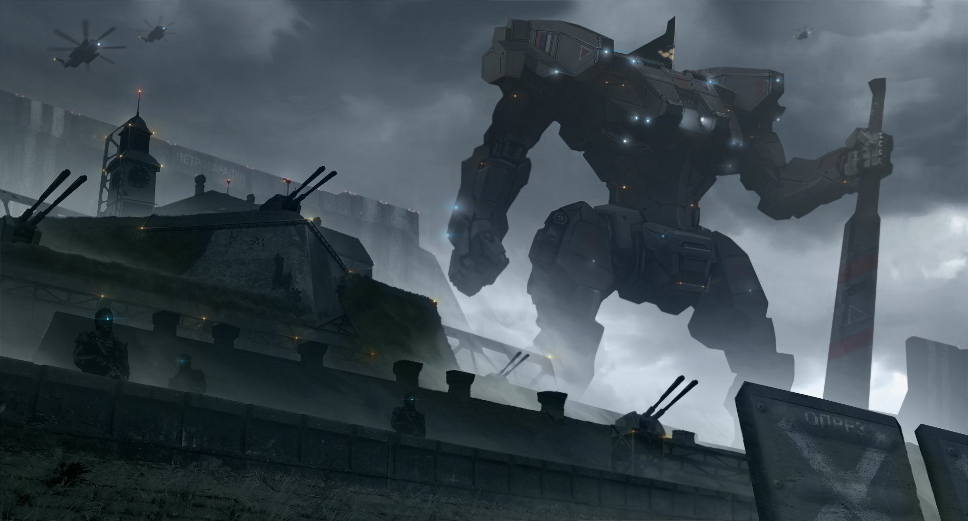 Download Futuristic Sword Sci Fi Robot 4k Ultra HD Wallpaper by ...