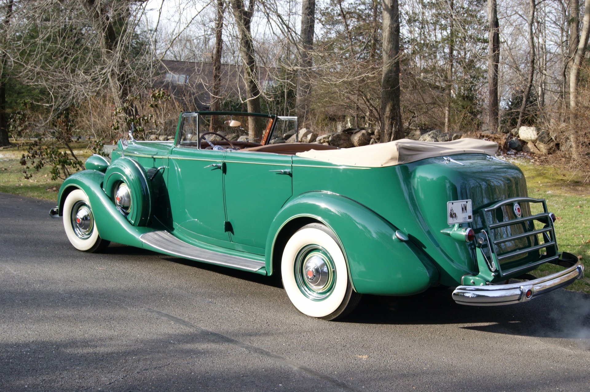 1937 Packard Super Eight Convertible Sedan