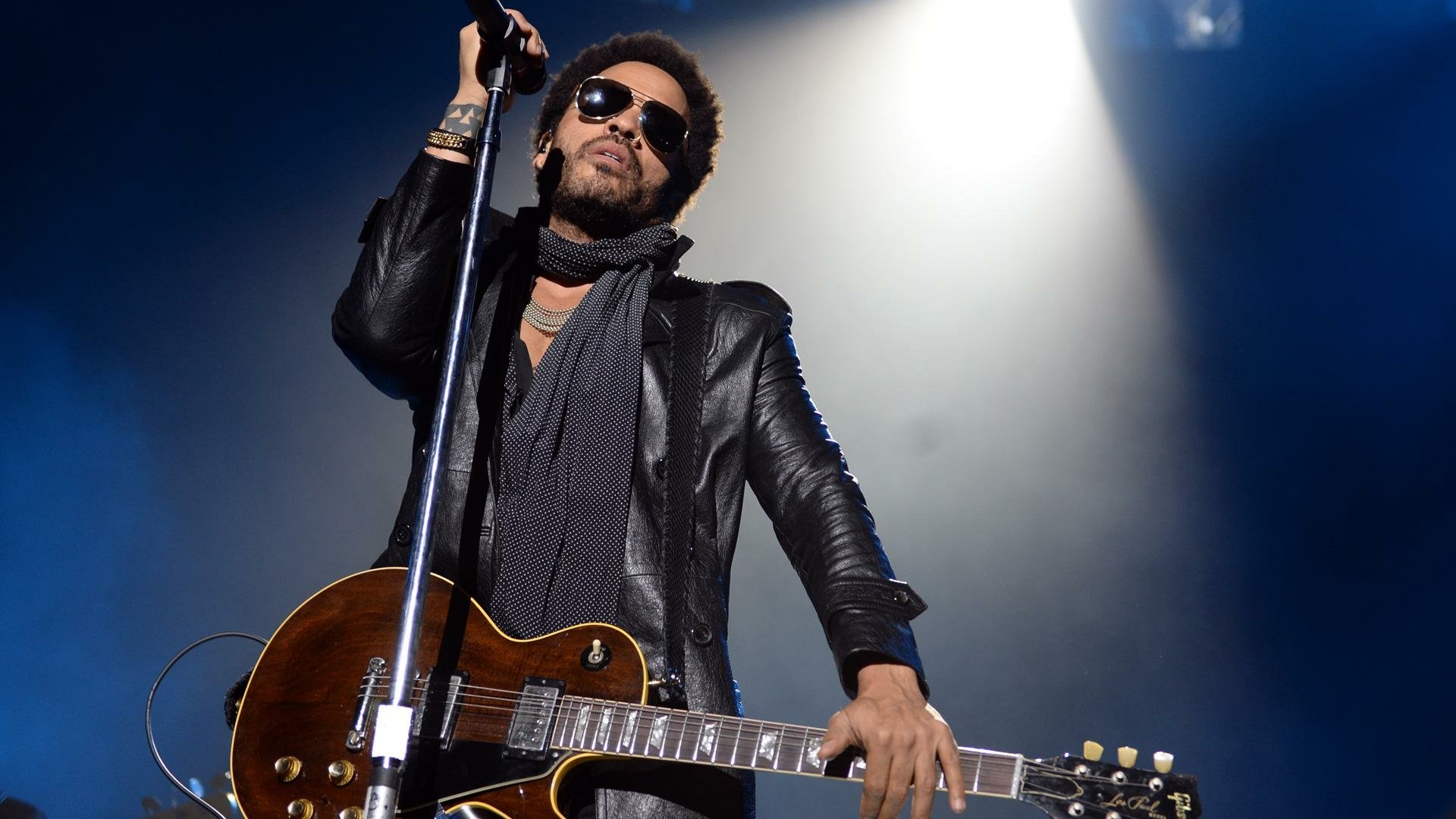 Download Guitar Music Lenny Kravitz HD Wallpaper