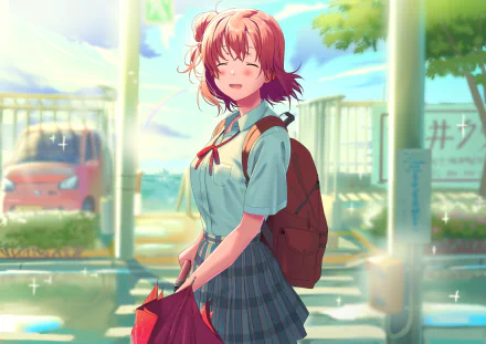 Yui Yuigahama Anime My Teen Romantic Comedy SNAFU HD Desktop Wallpaper | Background Image