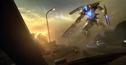 Sci Fi robot HD Desktop Wallpaper | Background Image