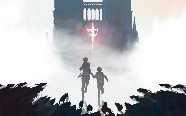 Hugo de Rune Amicia de Rune video game A Plague Tale: innocence HD Desktop Wallpaper | Background Image