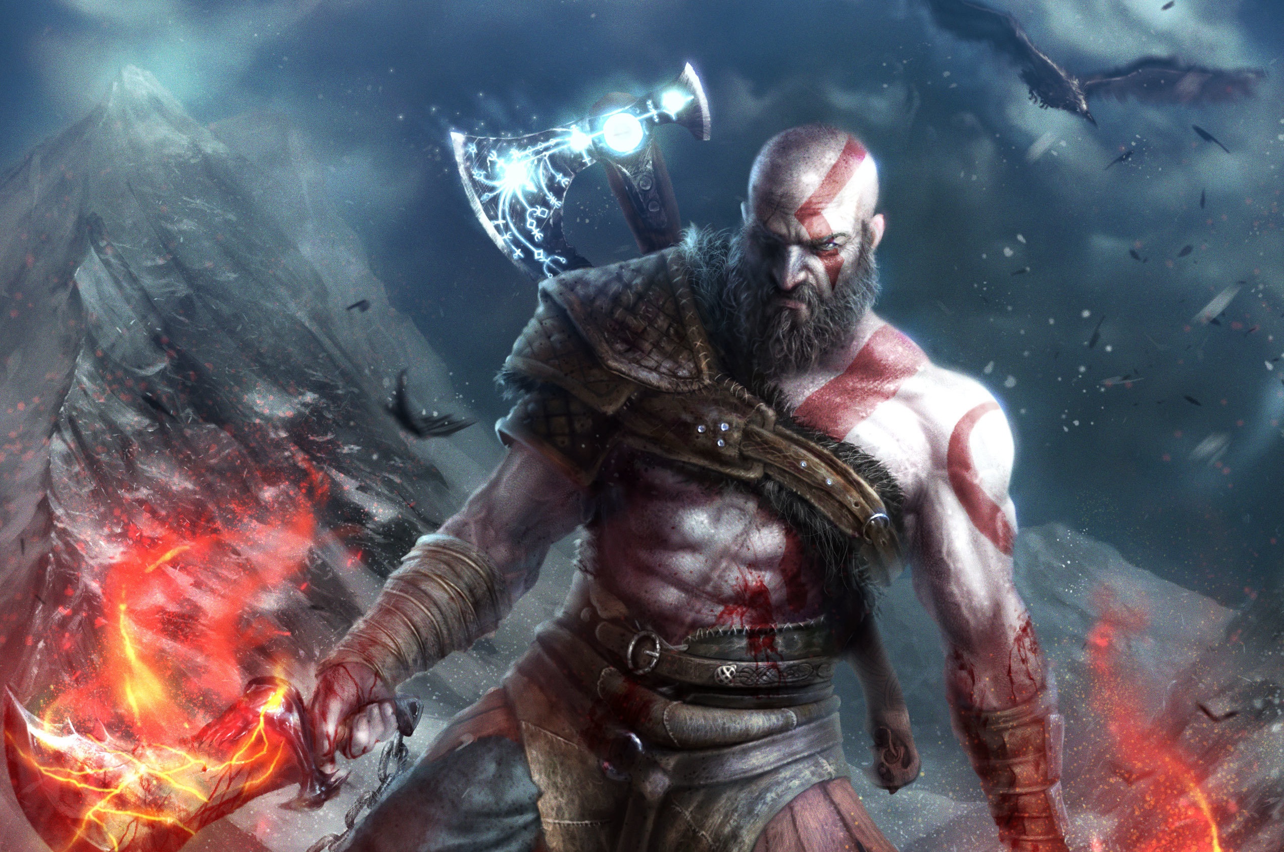 God Of War 2018 Hd Wallpaper Background Image