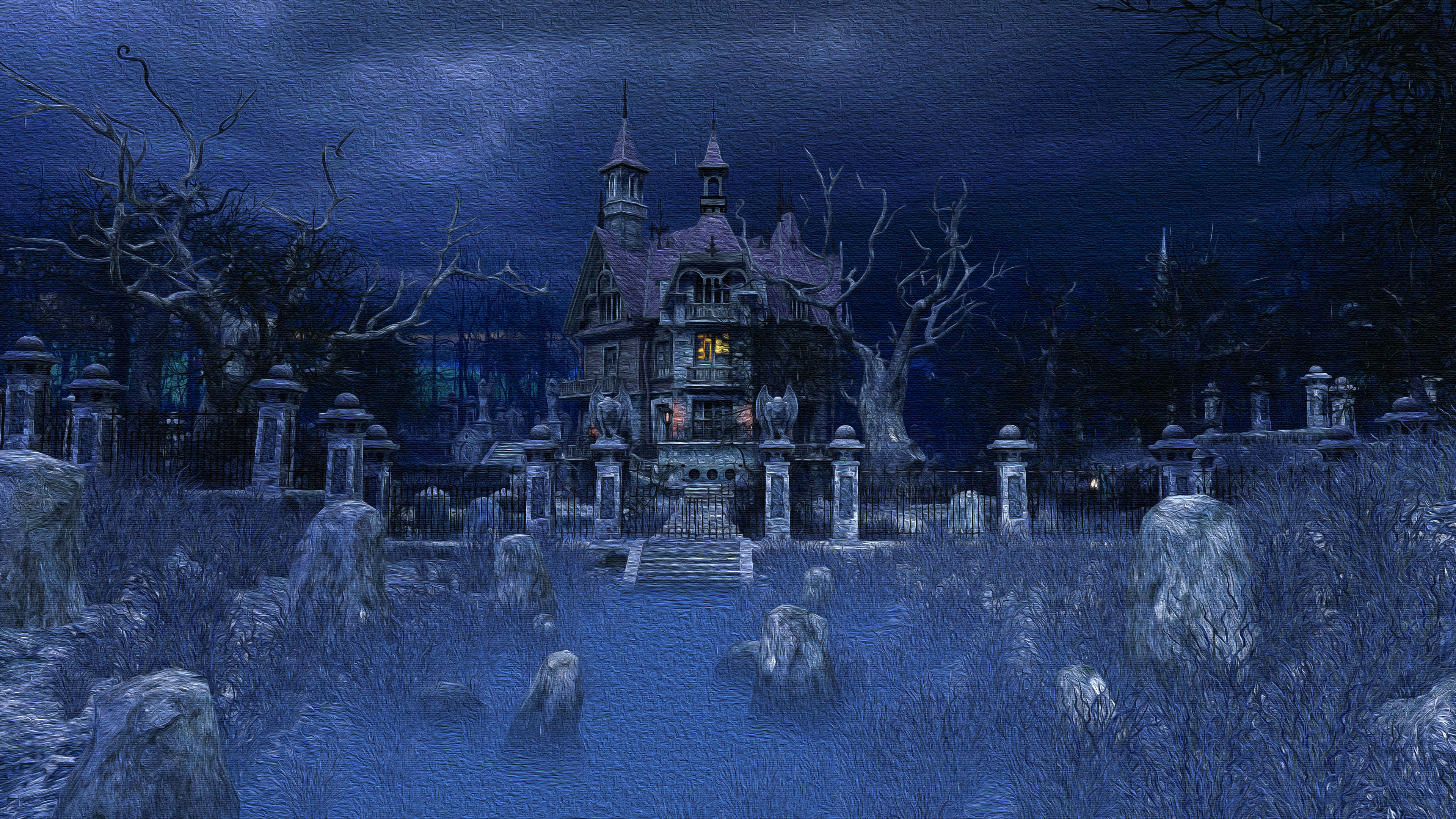 Dark House HD Wallpaper | Background Image