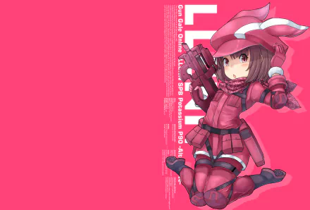LLENN (Sword Art Online) Karen Kohiruimaki Anime Sword Art Online Alternative: Gun Gale Online HD Desktop Wallpaper | Background Image
