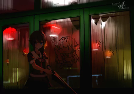 Shigure (Kancolle) Anime Kantai Collection HD Desktop Wallpaper | Background Image