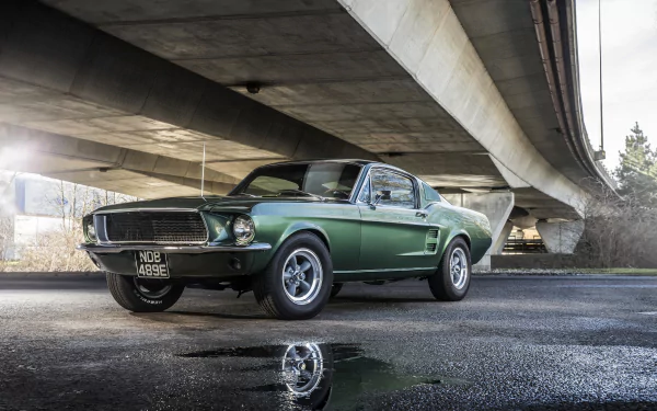 muscle car green car car Ford Ford Mustang vehicle Ford Mustang Bullitt HD Desktop Wallpaper | Background Image