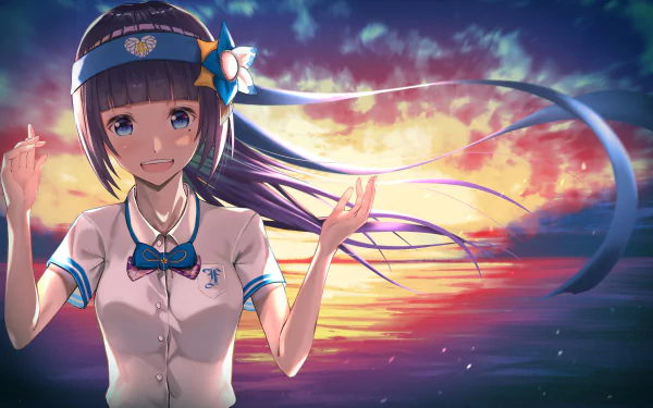 Aoi Fuji Anime Virtual Youtuber HD Desktop Wallpaper | Background Image