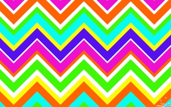 Abstract Geometry Shapes Colorful Chevron HD Wallpaper | Background Image