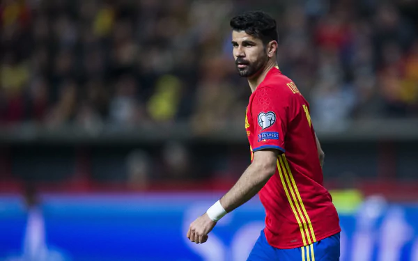 Spanish soccer Diego Costa Sports HD Desktop Wallpaper | Background Image