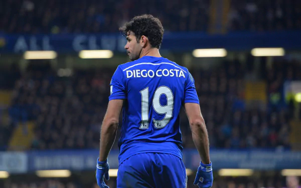 Spanish soccer Diego Costa Sports HD Desktop Wallpaper | Background Image