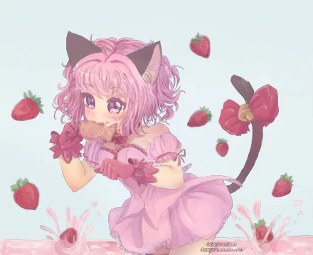 Mew Ichigo Anime Tokyo Mew Mew HD Desktop Wallpaper | Background Image
