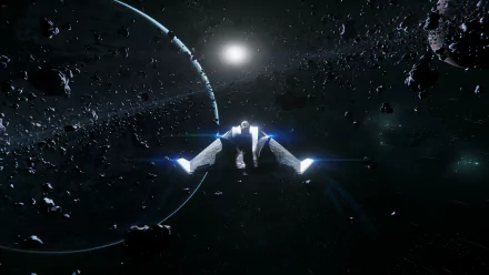 Yela (Star Citizen) Avenger Titan (Star Citizen) space video game Star Citizen HD Desktop Wallpaper | Background Image