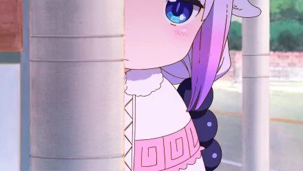 Kanna Kamui Anime Miss Kobayashi's Dragon Maid HD Desktop Wallpaper | Background Image