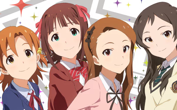 Kana Yabuki Iori Minase Shiho Kitazawa Haruka Amami The iDOLM@STER Anime THE iDOLM@STER: Million Live! HD Desktop Wallpaper | Background Image