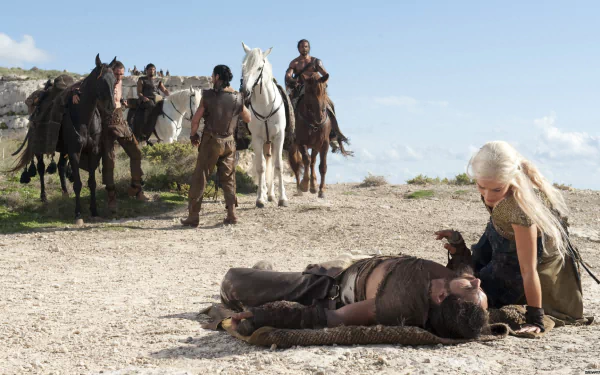 Drogo (Game Of Thrones) Daenerys Targaryen TV Show Game Of Thrones HD Desktop Wallpaper | Background Image