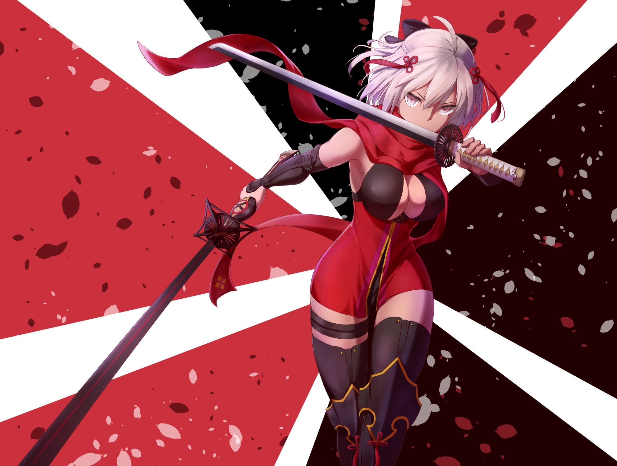 Download Okita Alter Anime Fategrand Order Hd Wallpaper 5608