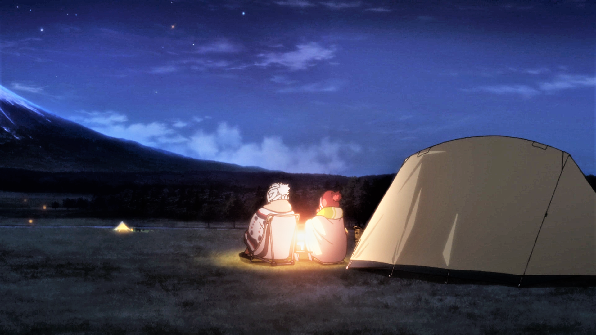 A Night on the Lake Shore and Campers | Yuru Camp Wiki | Fandom