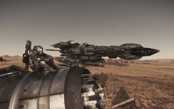 Constellation Taurus (Star Citizen) Daymar (Star Citizen) video game Star Citizen HD Desktop Wallpaper | Background Image