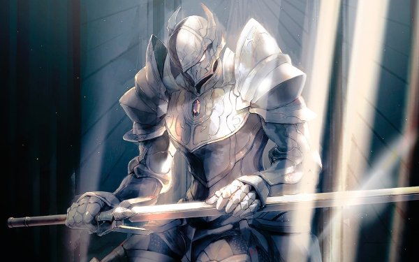 Anime Overlord Touch Me Armor Helmet Epée Fond d'écran HD | Image