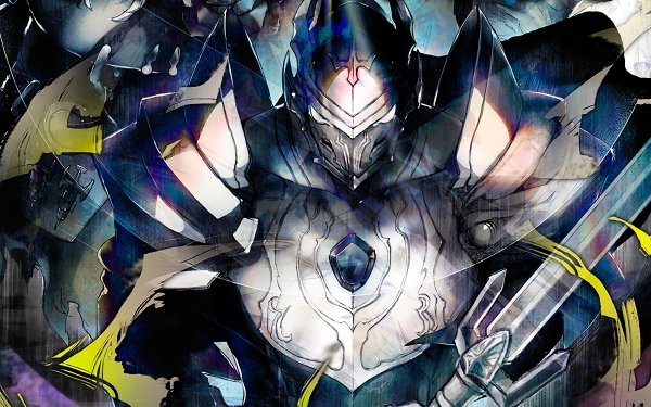 Anime Overlord Touch Me Armor Espada Helmet Fondo de pantalla HD | Fondo de Escritorio
